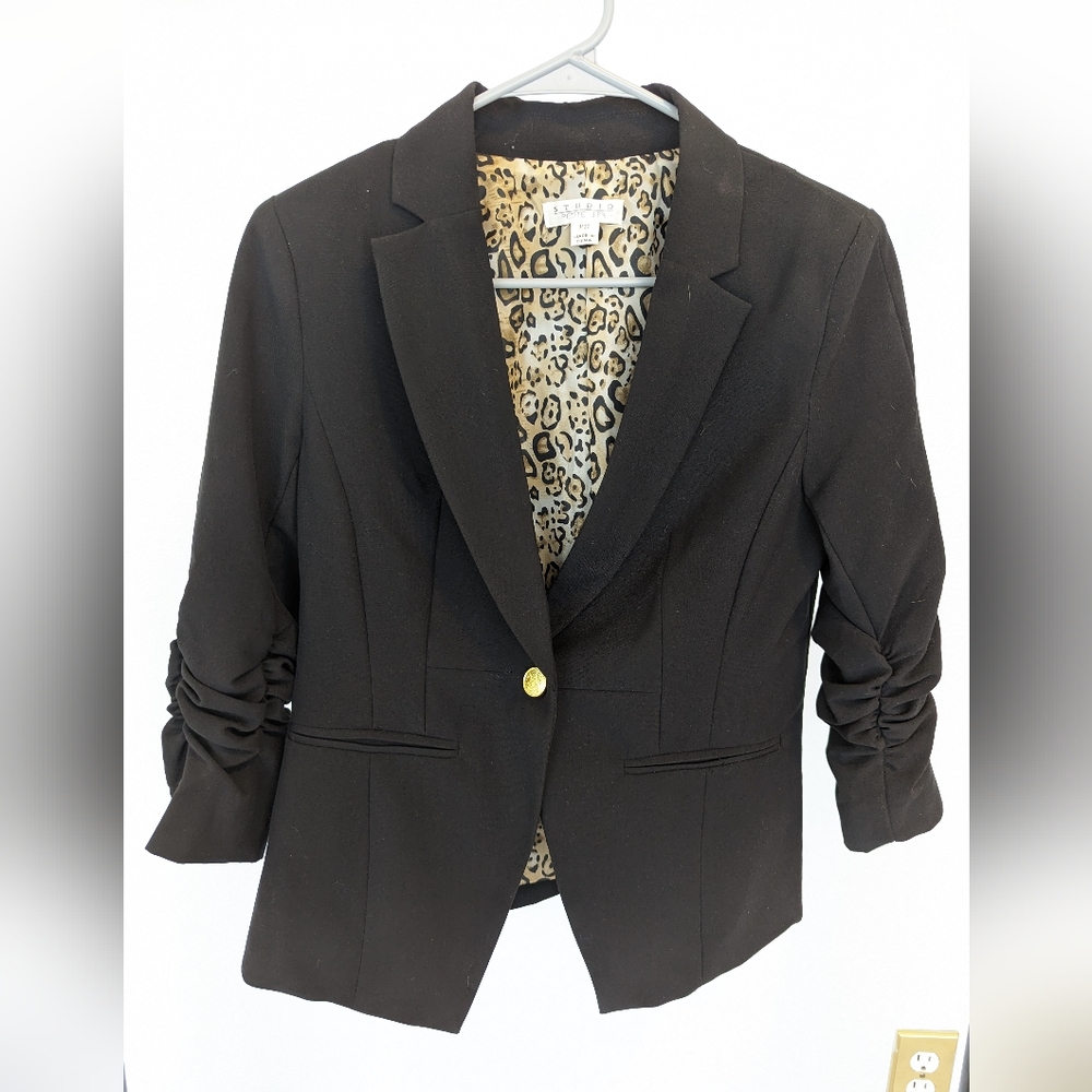Women's black blazer